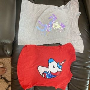 Set of 2 girls t-shirts